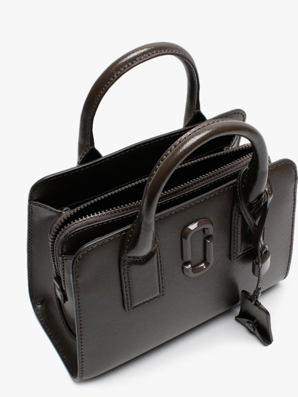 The Little Big Shot DTM Ash Leather Tote Bag