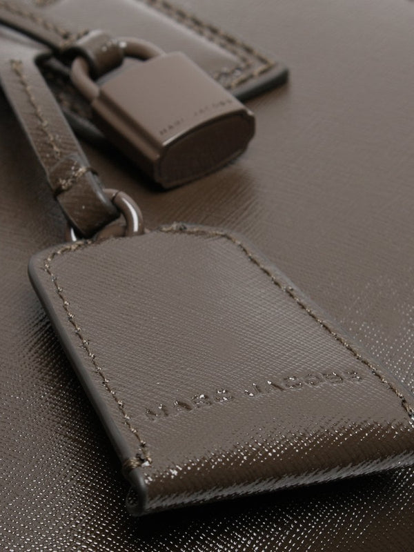 The Little Big Shot DTM Ash Leather Tote Bag