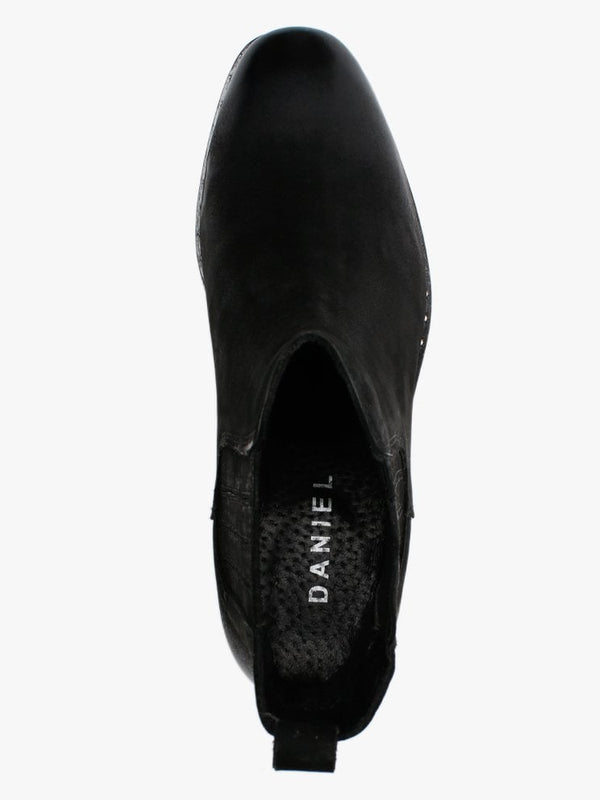 Isla Black Suede Chelsea Boots