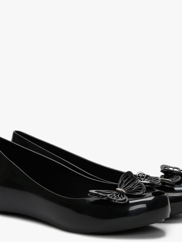 Ultragirl Black Butterfly Pumps