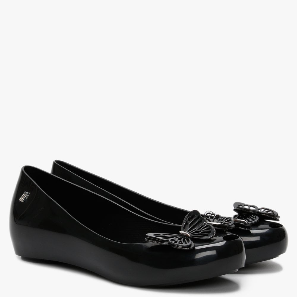 Ultragirl Black Butterfly Pumps