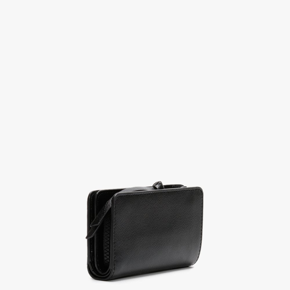 Snapshot DTM Black Leather Compact Wallet
