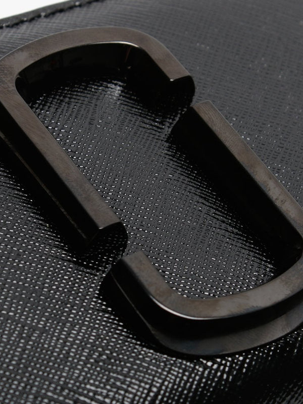 Snapshot DTM Black Leather Compact Wallet