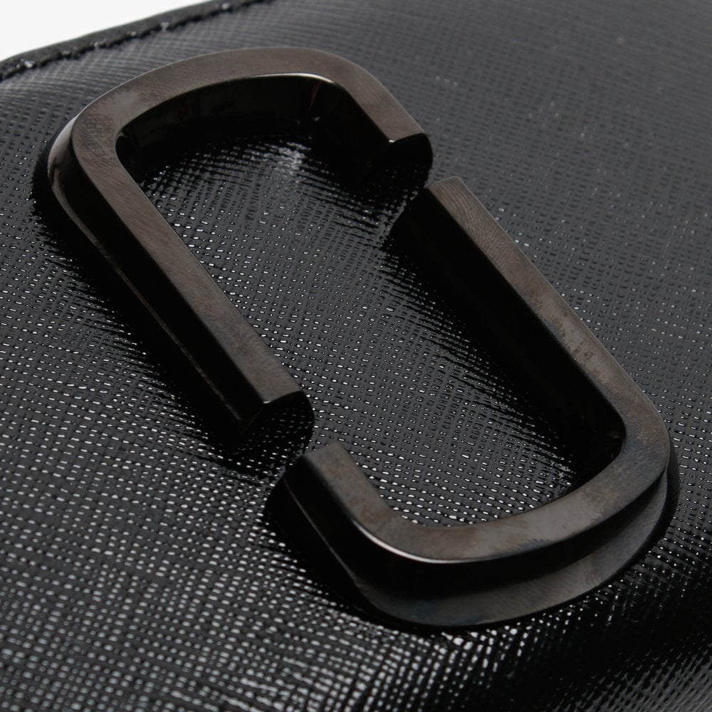Snapshot DTM Black Leather Compact Wallet