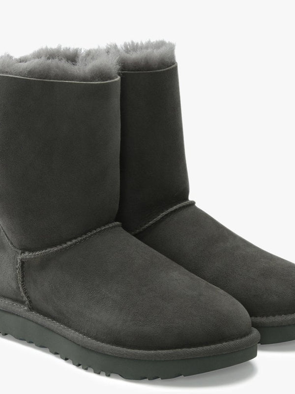 Bailey Bow II Grey Twinface Boots