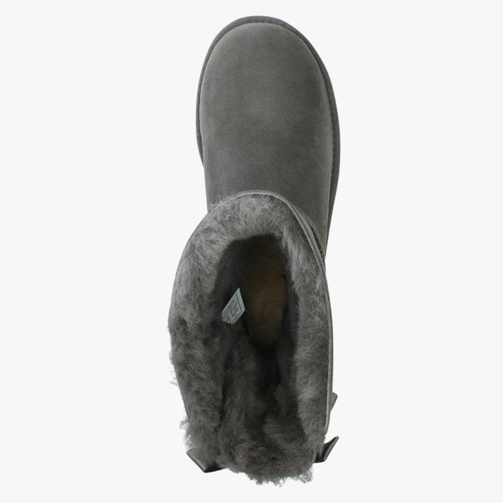 Bailey Bow II Grey Twinface Boots
