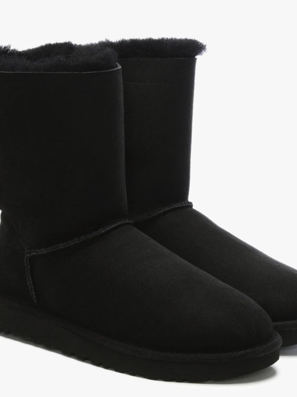 Bailey Bow II Black Twinface Boots
