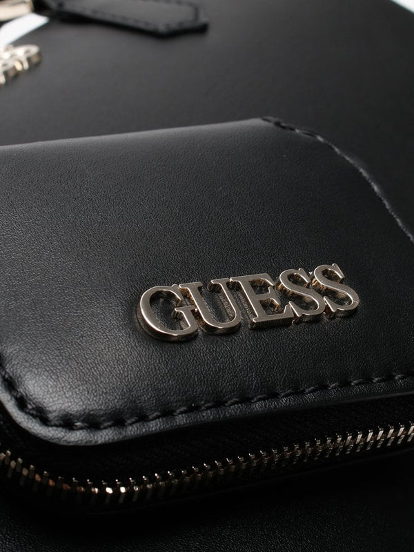 Calista Black Box Satchel Bag