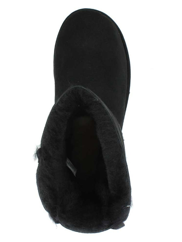 Mini Bailey Bow II Black Twinface Boots