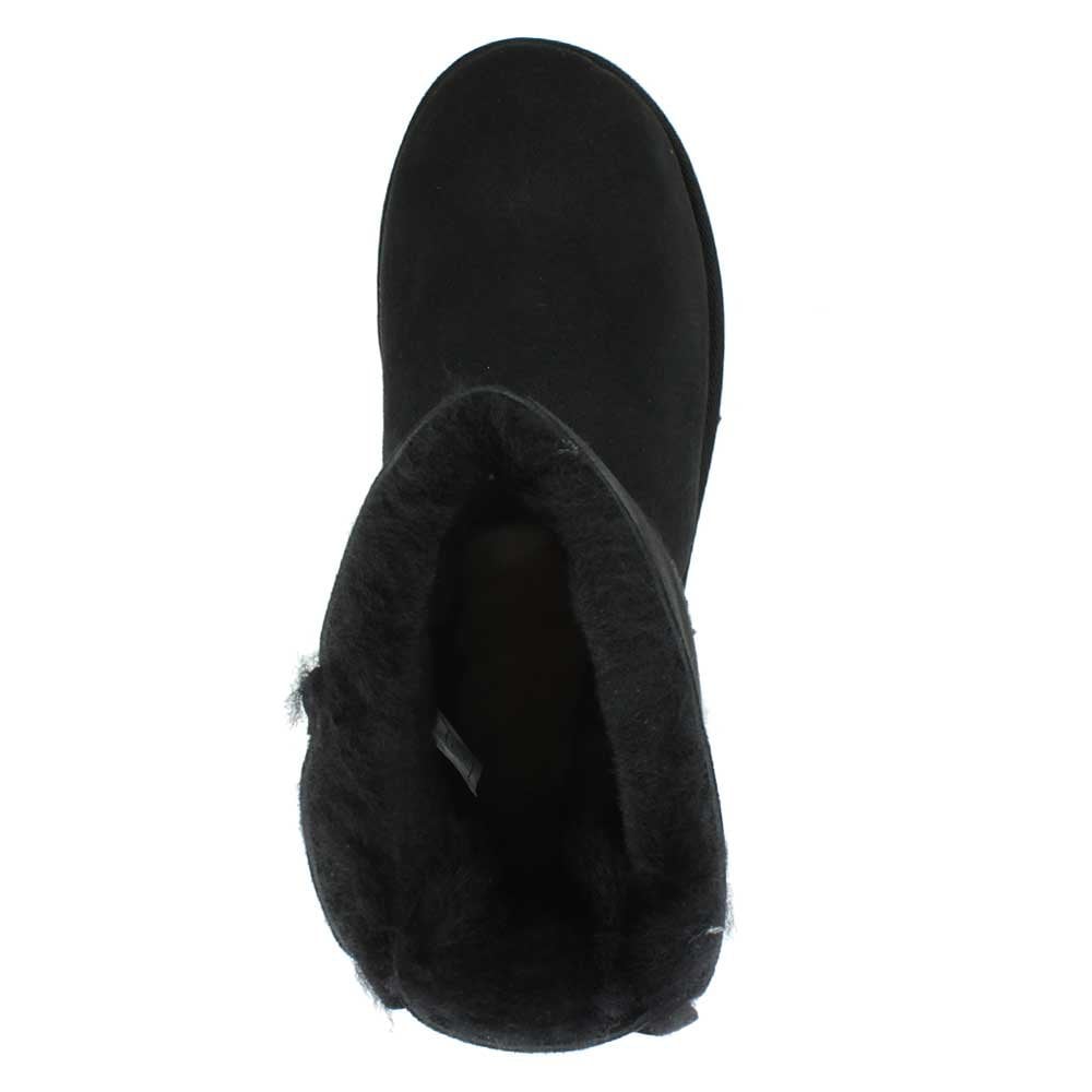 Mini Bailey Bow II Black Twinface Boots