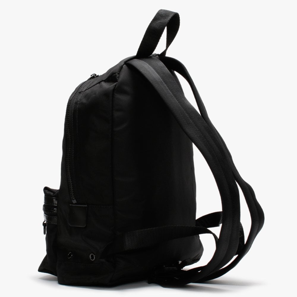 Medium DTM Black Nylon Backpack