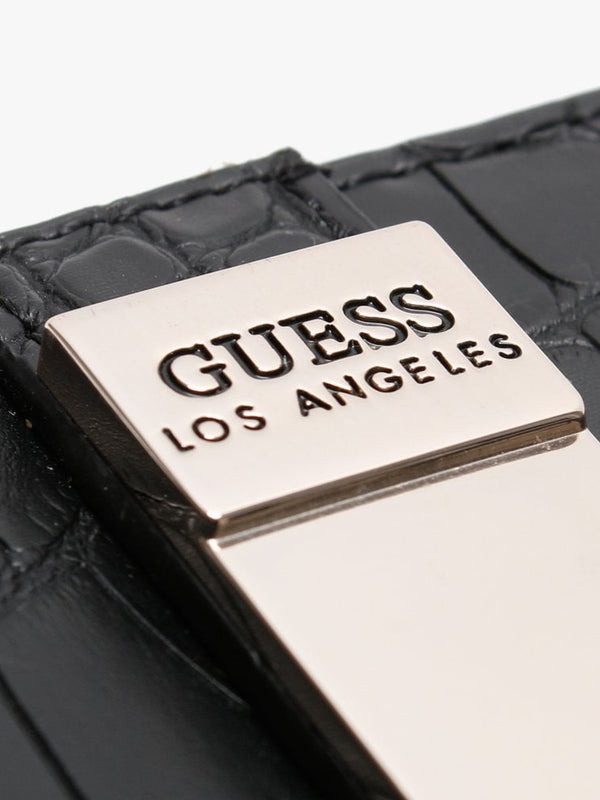 Asher Black Zip Around Wallet