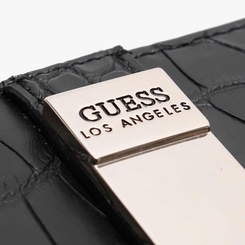 Asher Black Zip Around Wallet