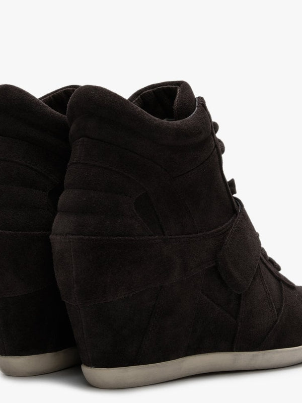 Bowie II Africa Suede Wedge High Top Trainers