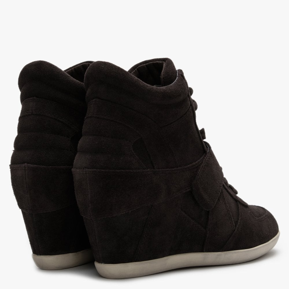Bowie II Africa Suede Wedge High Top Trainers