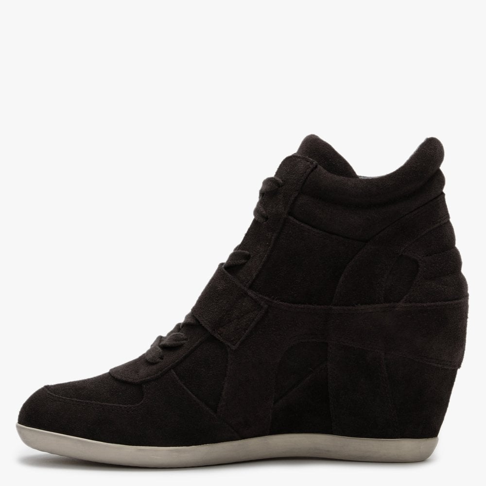 Bowie II Africa Suede Wedge High Top Trainers