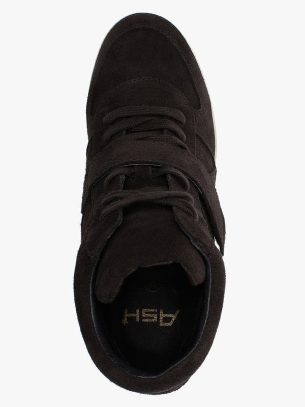 Bowie II Africa Suede Wedge High Top Trainers