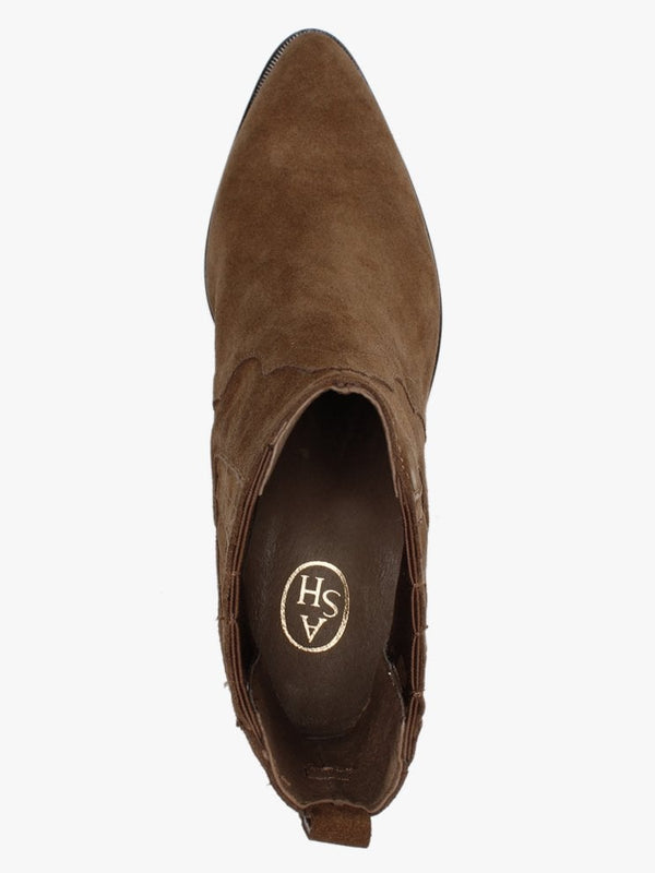 Future Russet Suede Ankle Boots