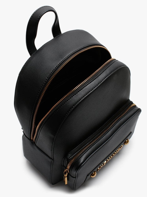 Stud Logo Black Backpack