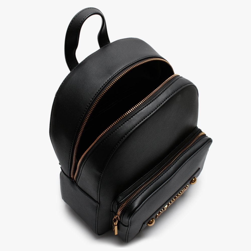 Stud Logo Black Backpack