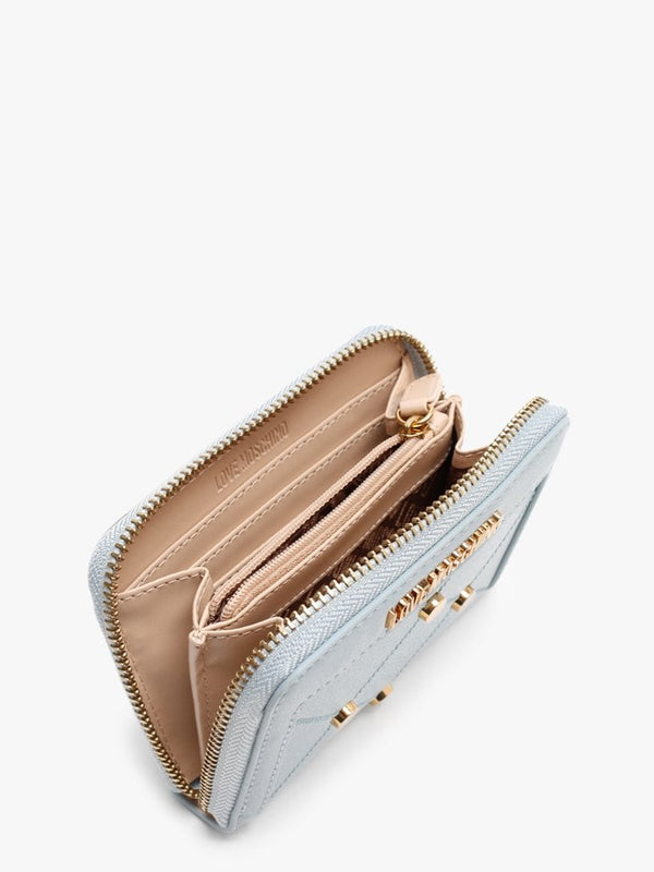 Studded Blue Coin Purse