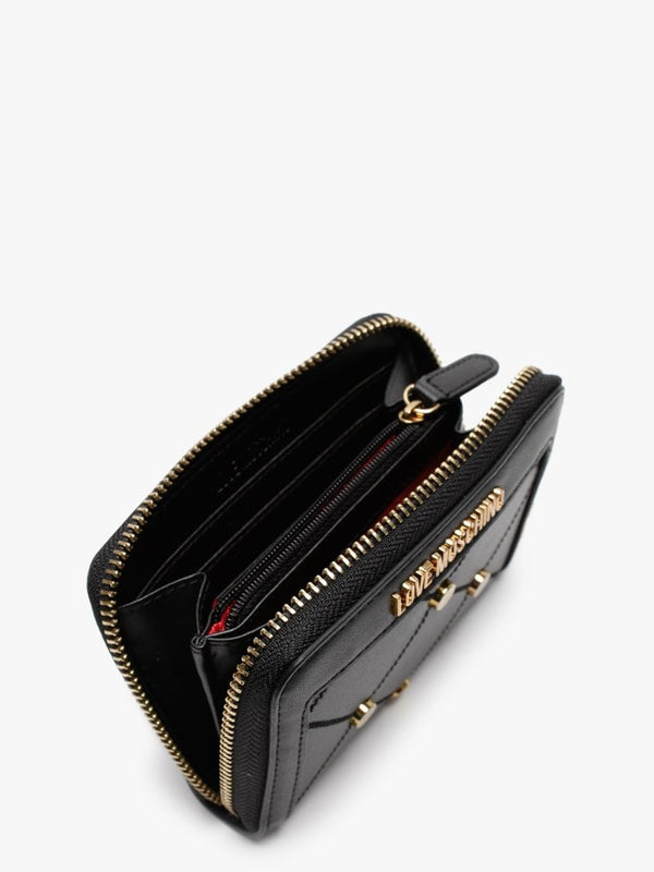 Studded Black Coin Purse