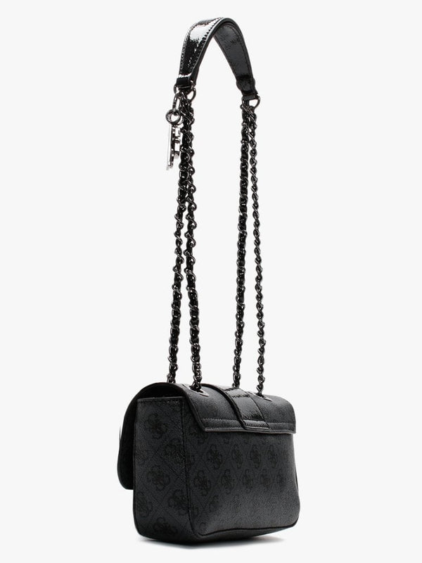 Logo City Coal Shoulder Bag