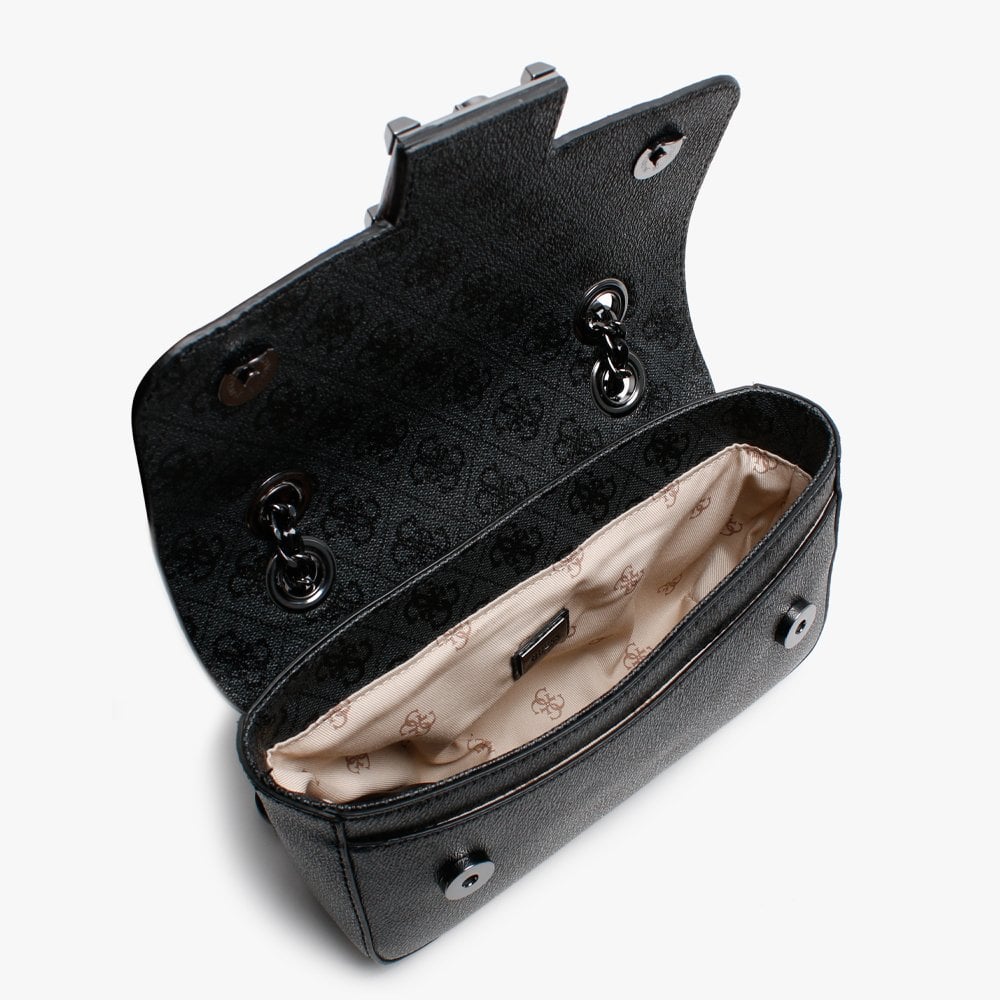 Logo City Coal Shoulder Bag