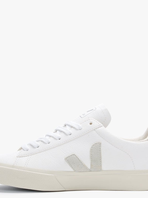 Campo White Natural Leather Trainers