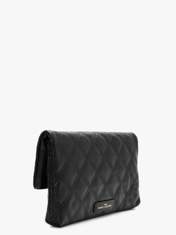 Sofia Loves Black Leather Clutch Bag