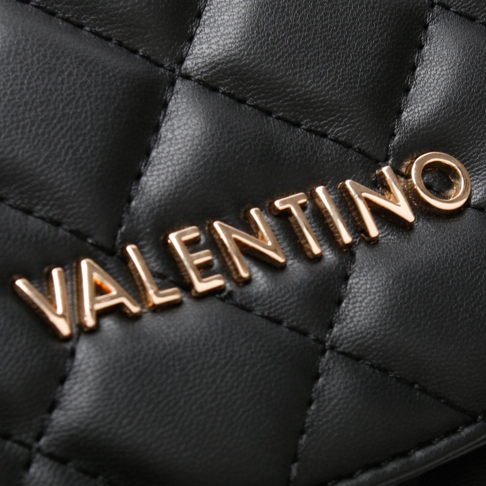 Ocarina Black Quilted Shoulder Bag