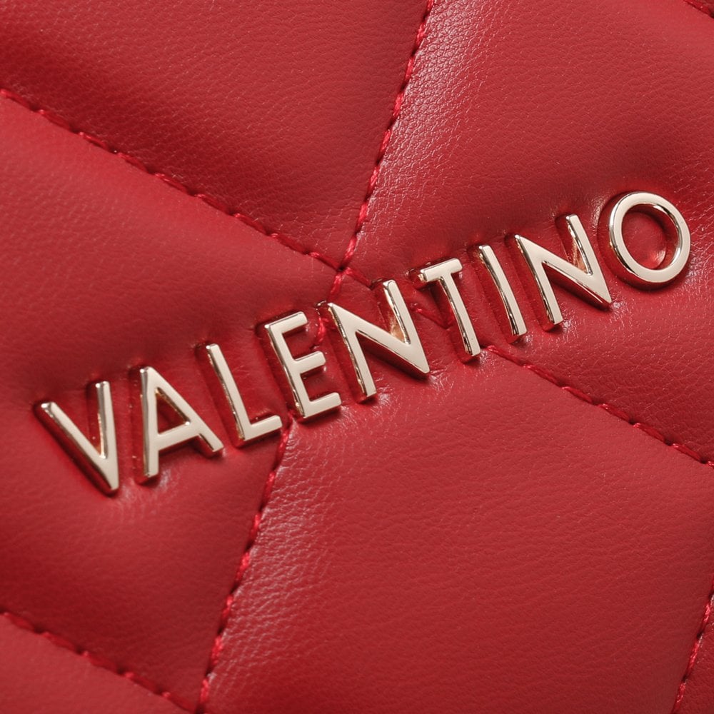Ocarina Red Quilted Satchel Bag