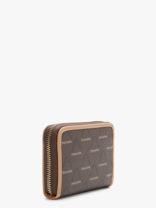 Liuto Tan Repeat Logo Coin Purse