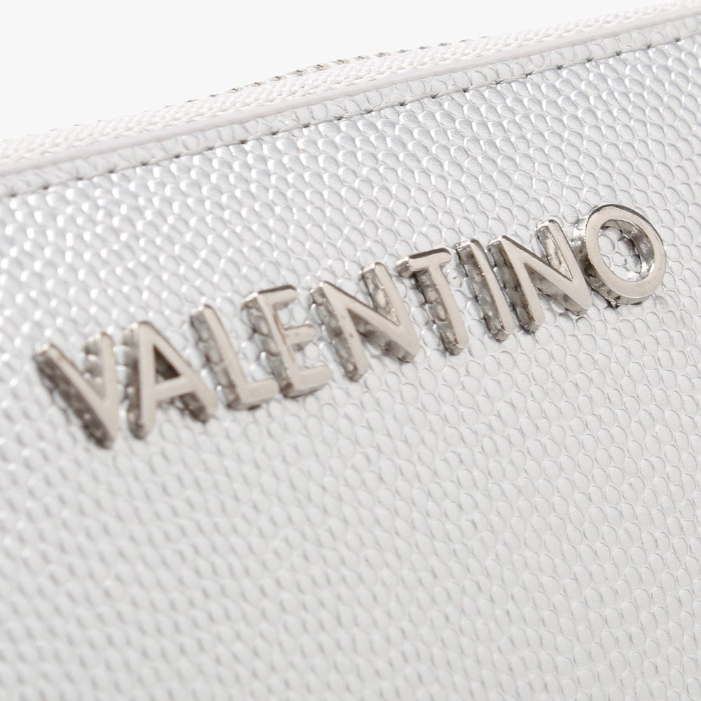 Divina Silver Zip Around Wallet