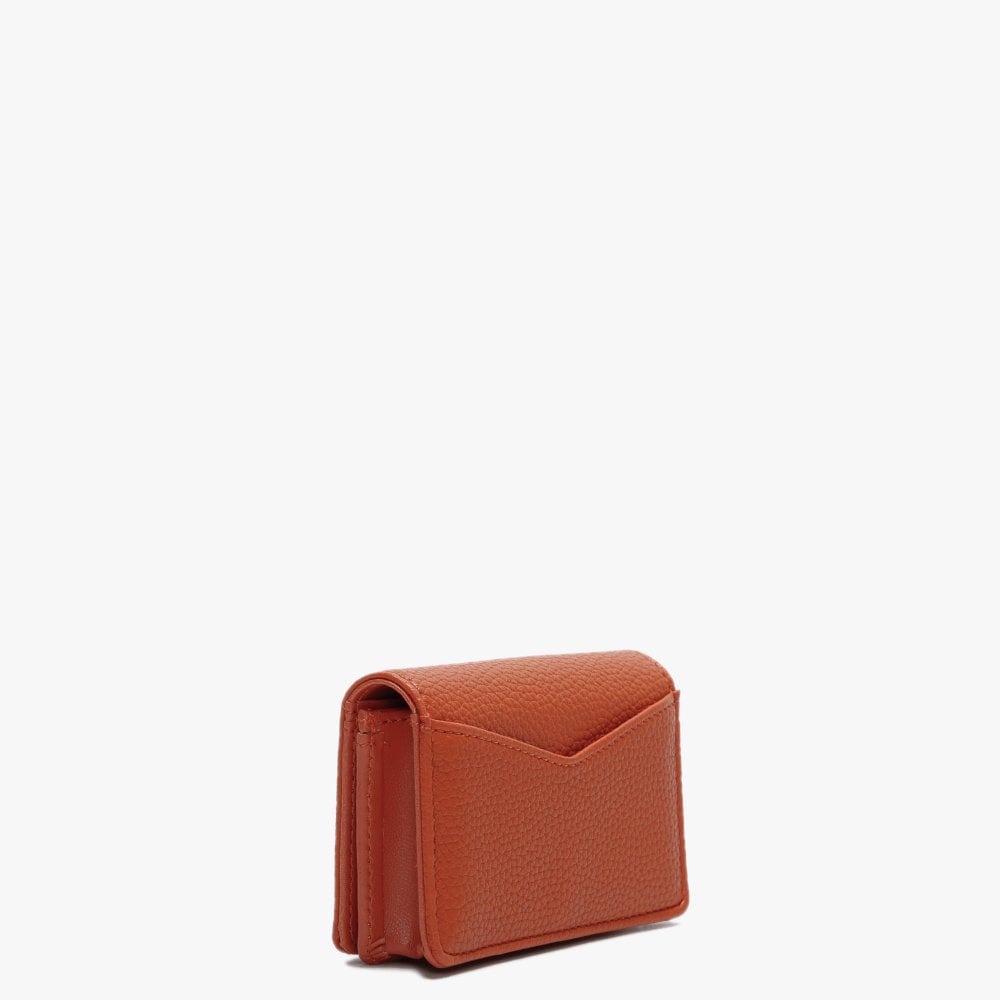 Johanna Orange Vegan Card Holder