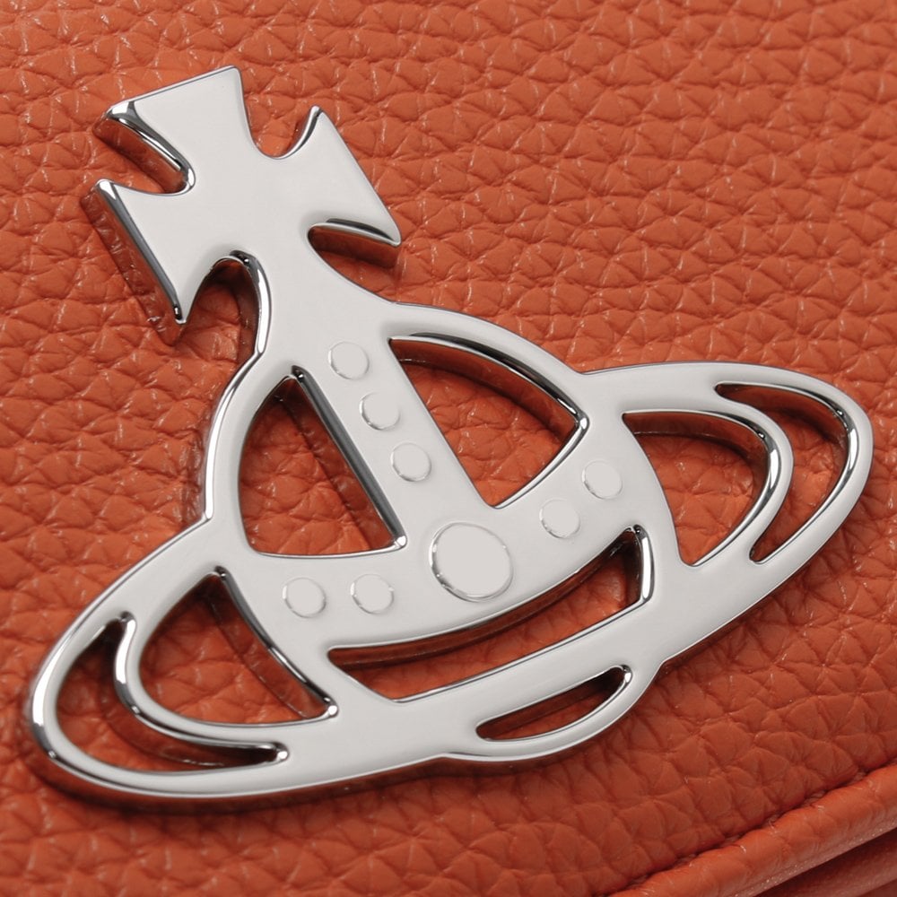 Johanna Orange Vegan Card Holder