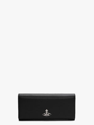 Windsor Black Leather Card Holder Wallet