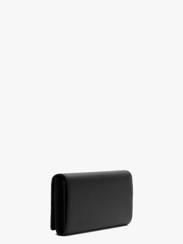 Windsor Black Leather Card Holder Wallet