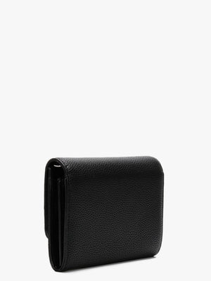 Johanna Black Vegan Cross-Body Wallet