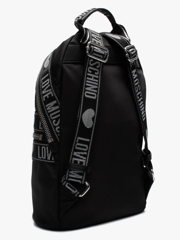 Logo Black Nylon Blackpack