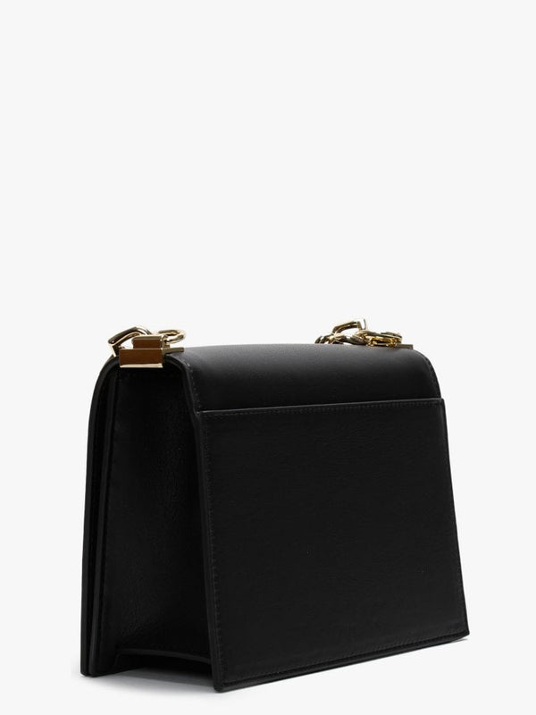 Heart Black Chain Shoulder Bag