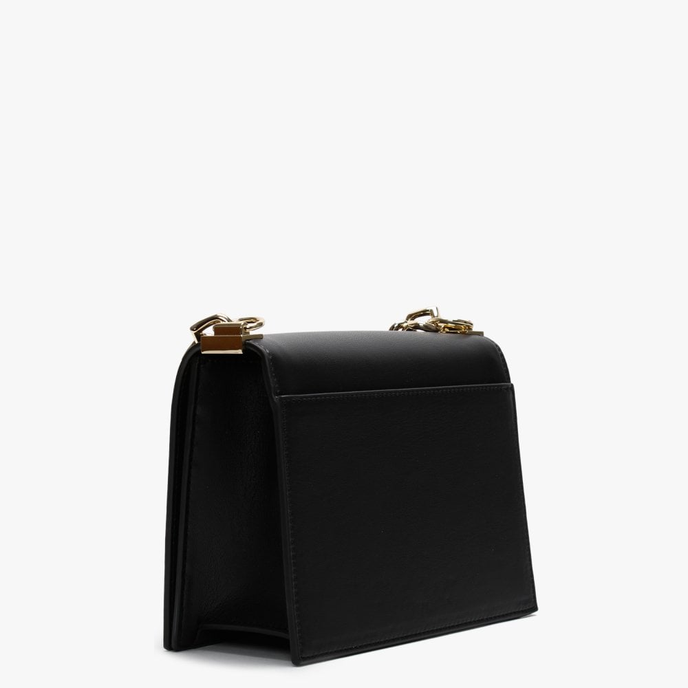 Heart Black Chain Shoulder Bag