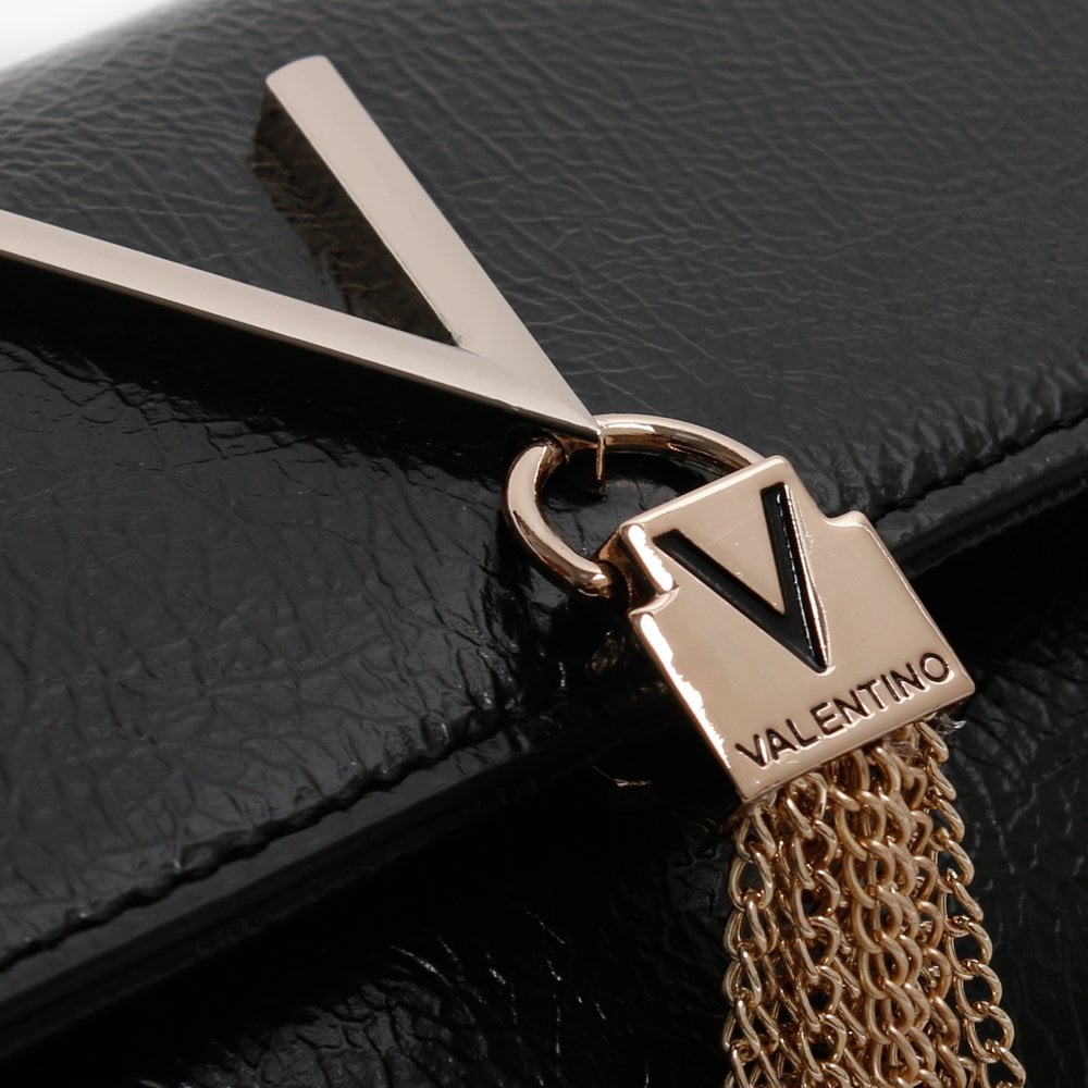 Oboe Black Textured Cross-Body Bag