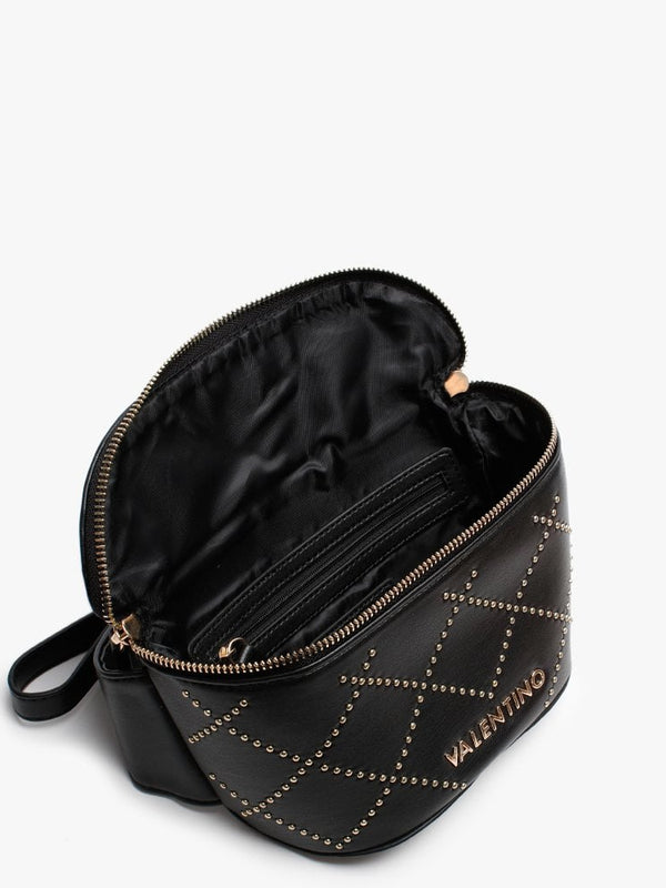 Mandolino Black Studded Belt Bag