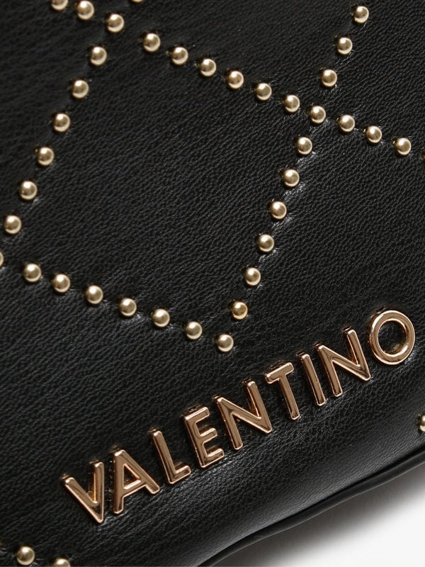 Mandolino Black Studded Belt Bag