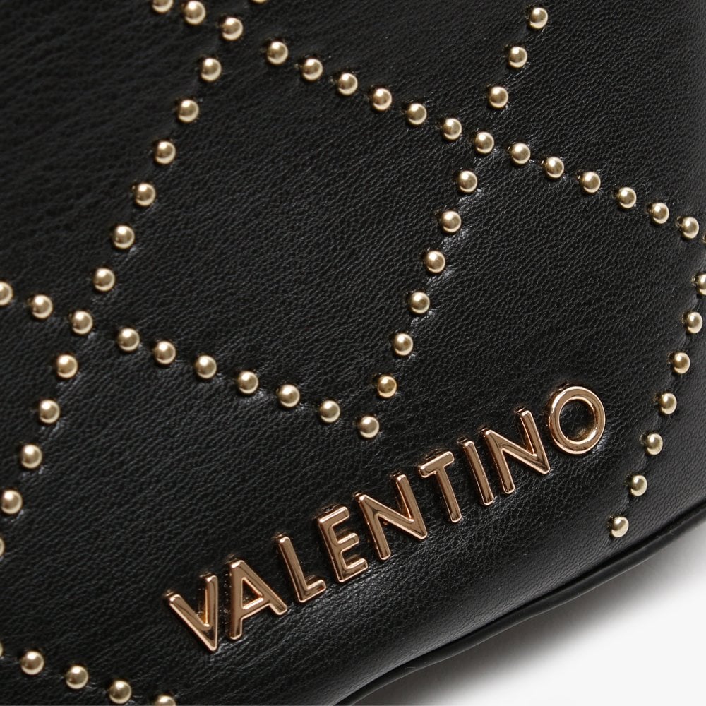Mandolino Black Studded Belt Bag