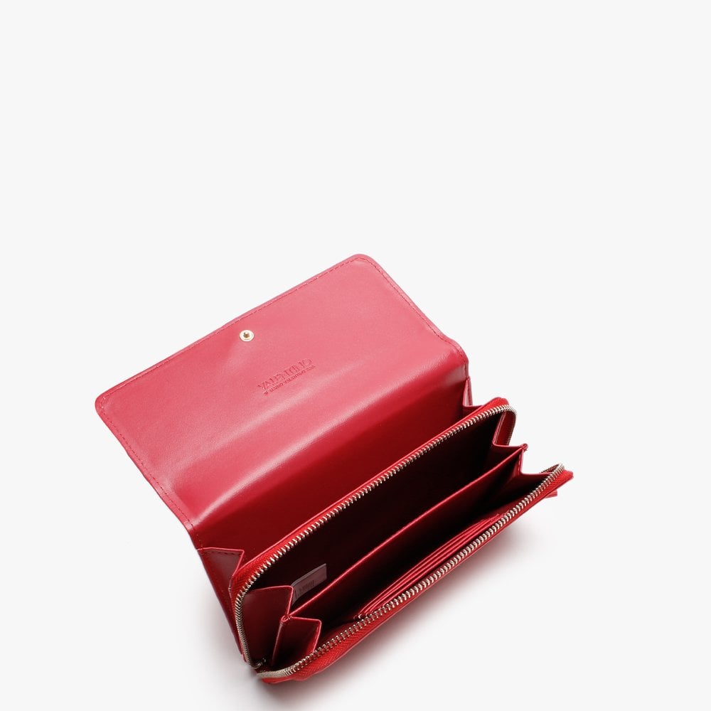 Sax Pebbled Red Pochette