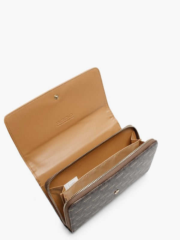 Liuto Pebbled Tan Logo Pochette