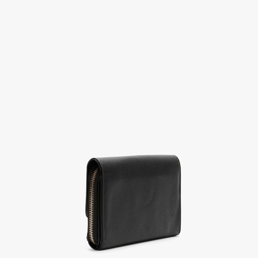 Sax Pebbled Black Pochette
