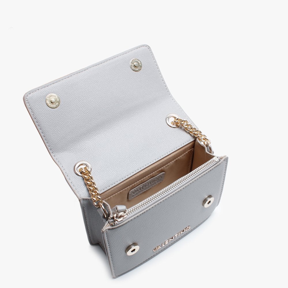 Sax Grey Pebbled Cross-Body Bag